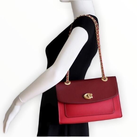 COACH Parker ColorBlock Shoulder Bag - Picture 3 of 16